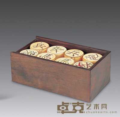 清 象牙象棋 直径4.8cm